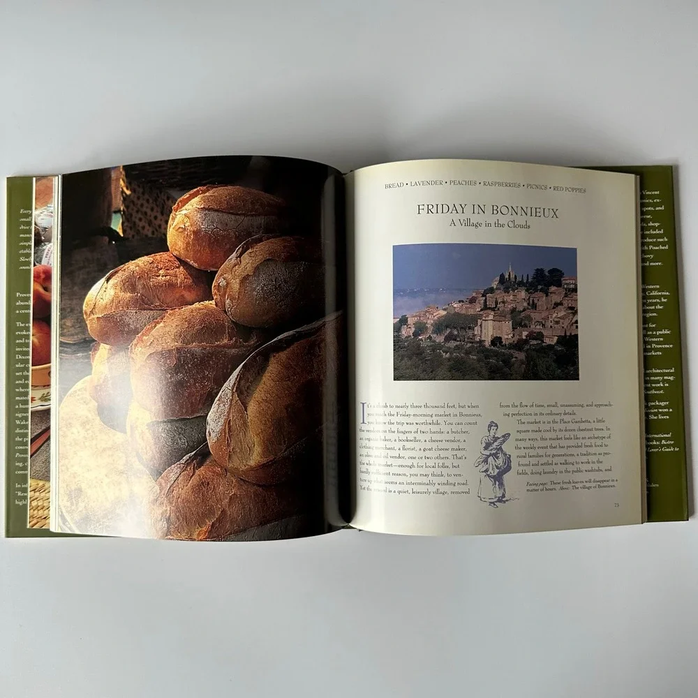 Markets of Provence Long‎ 1996 Hardcover Collins SF Culinary Travel DJ Very Good